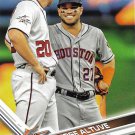 Jose Altuve 2017 Topps Update #US175 Houston Astros Baseball Card