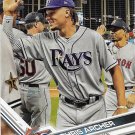Chris Archer 2017 Topps Update #US17 Tampa Bay Rays Baseball Card