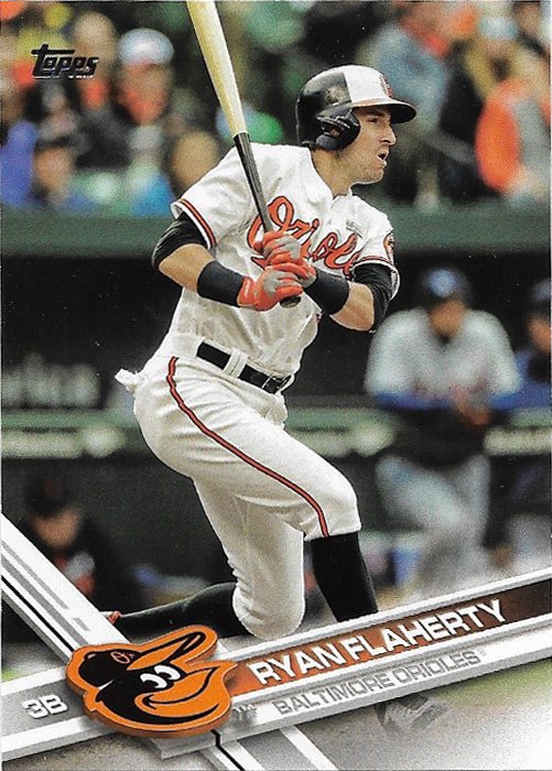 Ryan Flaherty 2017 Topps #314 Baltimore Orioles Baseball Card