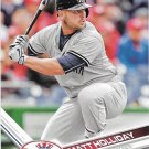 Matt Holliday 2017 Topps #580 New York Yankees Baseball Card