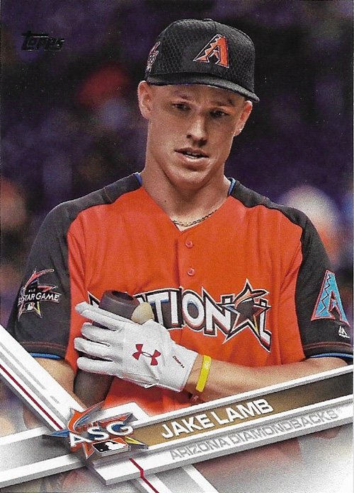 Jake Lamb 2017 Topps Update #US177 Arizona Diamondbacks Baseball Card