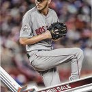Chris Sale 2017 Topps Update #US87 Boston Red Sox Baseball Card