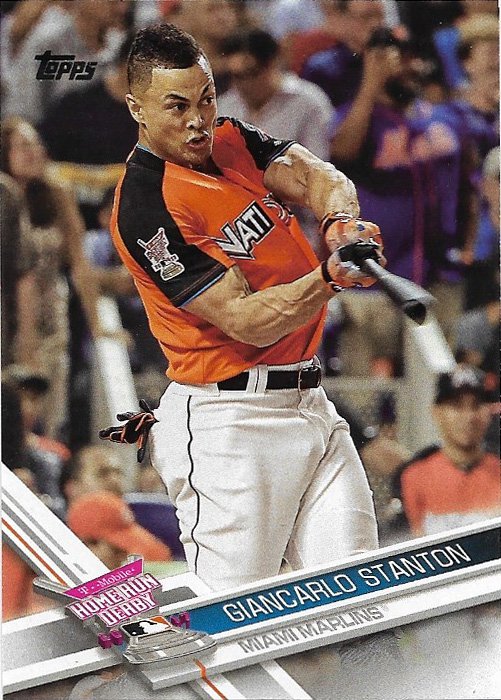 Giancarlo Stanton 2017 Topps Update #US65 Miami Marlins Baseball Card