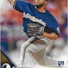 Ariel Pena 2016 Topps Rookie #430 Milwaukee Brewers Baseball Card