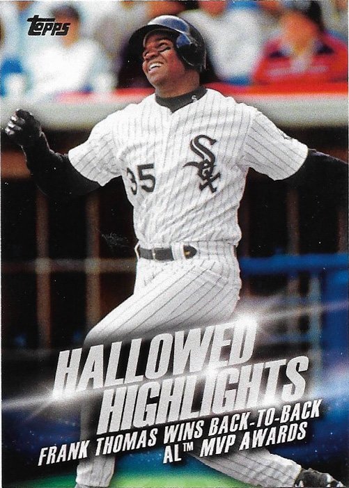 Frank Thomas 2016 Topps Hallowed Highlights #HH-4 Chicago White Sox Baseball Card