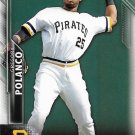 Gregory Polanco 2016 Bowman #71 Pittsburgh Pirates Baseball Card