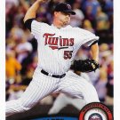 Matt Capps 2011 Topps #288 Minnesota Twins Baseball Card