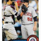 Brian Duensing 2011 Topps #132 Minnesota Twins Baseball Card