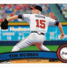 Tim Hudson 2011 Topps #77 Atlanta Braves Baseball Card