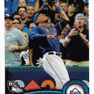 Desmond Jennings 2011 Topps Rookie #80 Tampa Bay Rays Baseball Card