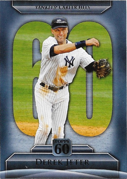 Derek Jeter 2011 Topps Topps 60 T60 26 New York Yankees Baseball Card