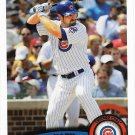 Xavier Nady 2011 Topps #137 Chicago Cubs Baseball Card