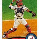 Carlos Santana 2011 Topps #209 Cleveland Indians Baseball Card