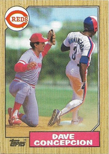 Dave Concepcion 1987 Topps #731 Cincinnati Reds Baseball Card
