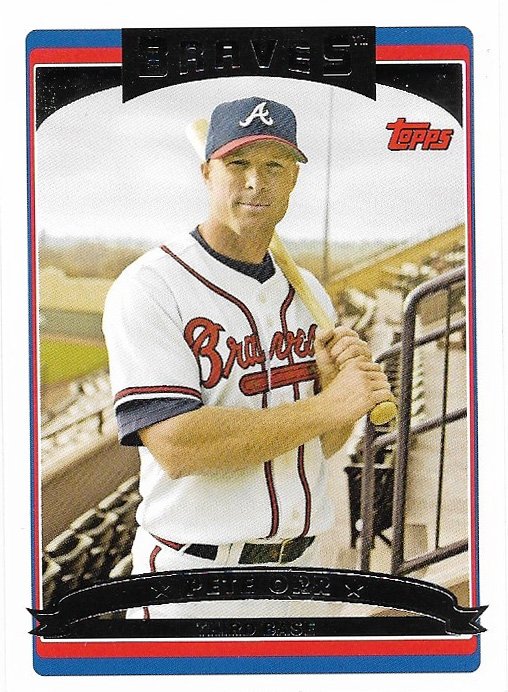 Pete Orr 2006 Topps Updates & Highlights #UH111 Atlanta Braves Baseball Card