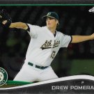 Drew Pomeranz 2014 Topps Update Mega Box Chrome #MB-35 Oakland Athletics Baseball Card