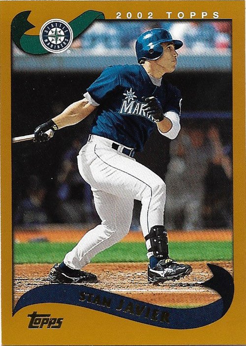 Stan Javier 2002 Topps #106 Seattle Mariners Baseball Card