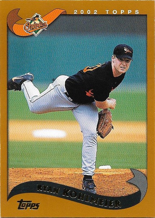 Ryan Kohlmeier 2002 Topps #23 Baltimore Orioles Baseball Card