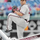Bartolo Colon 2017 Topps #573 Atlanta Braves Baseball Card