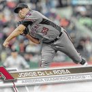 Jorge De La Rosa 2017 Topps #365 Arizona Diamondbacks Baseball Card