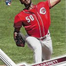 Amir Garrett 2017 Topps Rookie #539 Cincinnati Reds Baseball Card