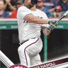 Mike Napoli 2017 Topps #681 Texas Rangers Baseball Card