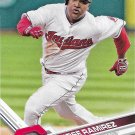 Jose Ramirez 2017 Topps #487 Cleveland Indians Baseball Card