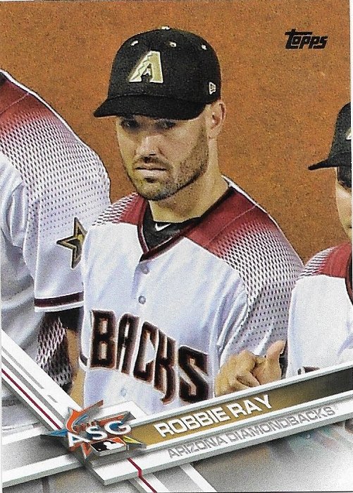 Robbie Ray 2017 Topps Update #US153 Arizona Diamondbacks Baseball Card