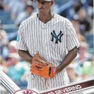 Luis Severino 2017 Topps #544 New York Yankees Baseball Card