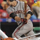 Austin Slater 2017 Topps Update Rookie #US126 San Francisco Giants Baseball Card