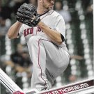Tyler Thornburg 2017 Topps #607 Boston Red Sox Baseball Card