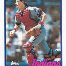 Andy Allanson 1989 Topps #283 Cleveland Indians Baseball Card