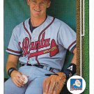 Jeff Blauser 1989 Upper Deck #132 Atlanta Braves Baseball Card