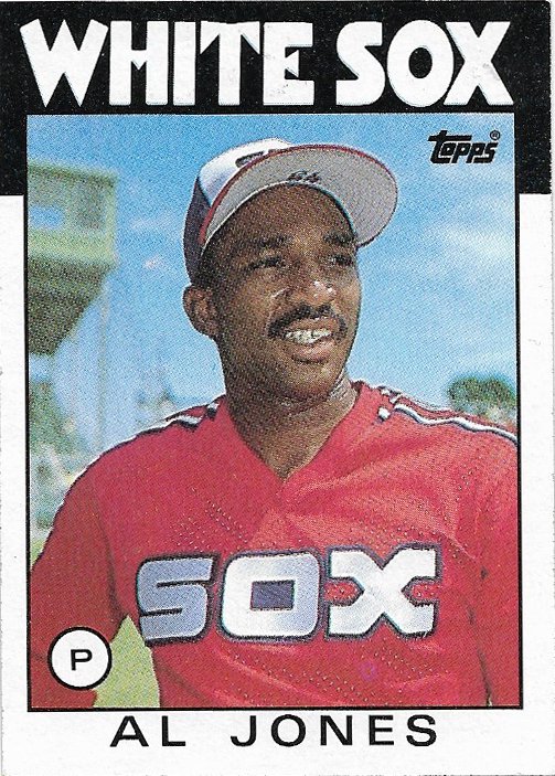 Al Jones 1986 Topps #227 Chicago White Sox Baseball Card