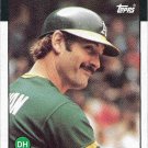 Dave Kingman 1986 Topps #410 Oakland Athletics Baseball Card
