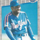 Mookie Wilson 1989 Fleer #52 New York Mets Baseball Card