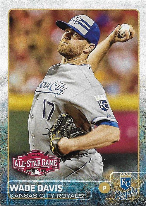 Wade Davis 2015 Topps Update #US297 Kansas City Royals Baseball Card