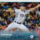 Jake Diekman 2015 Topps Update #US22 Texas Rangers Baseball Card