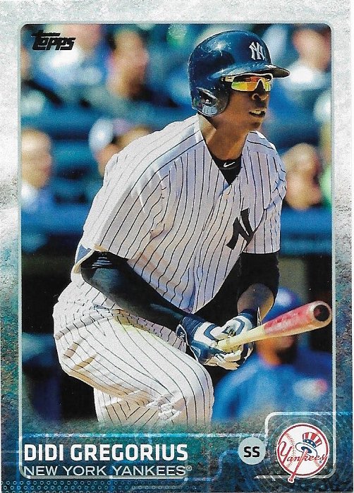 Didi Gregorius 2015 Topps Update #US350 New York Yankees Baseball Card