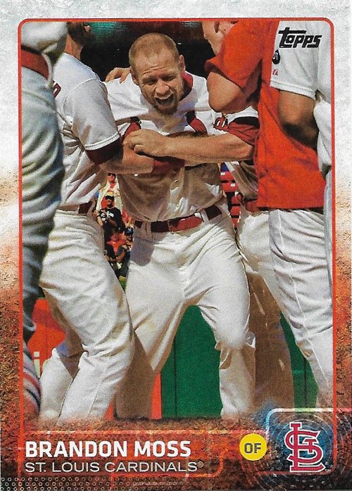 Brandon Moss 2015 Topps Update #US105 St. Louis Cardinals Baseball Card