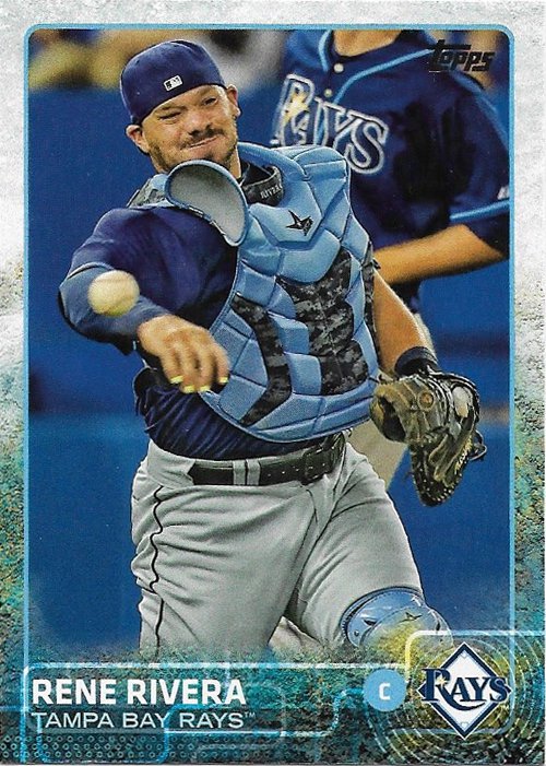 Rene Rivera 2015 Topps Update #US278 Tampa Bay Rays Baseball Card