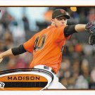 Madison Bumgarner 2012 Topps #103 San Francisco Giants Baseball Card