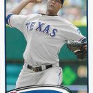 Alexi Ogando 2012 Topps #301 Texas Rangers Baseball Card