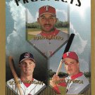Ruben Mateo, Scott Morgan, Michael Zywica 1999 Topps Prospects #430 Baseball Card