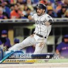 Carlos Asuaje 2018 Topps #312 San Diego Padres Baseball Card