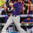 Charlie Blackmon 2018 Topps #92 Colorado Rockies Baseball Card