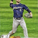 Ryan Braun 2018 Topps #180 Milwaukee Brewers Baseball Card