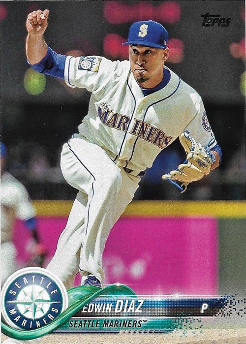 Edwin Diaz 2018 Topps #321 Seattle Mariners Baseball Card