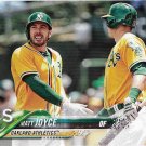 Matt Joyce 2018 Topps #155 Oakland Athletics Baseball Card