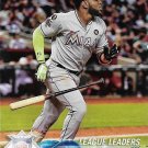 Marcell Ozuna 2018 Topps #291 Miami Marlins Baseball Card